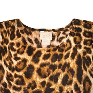 **SOLD** Zadie B’s | Leopard Print Maxi Layering Dress Large